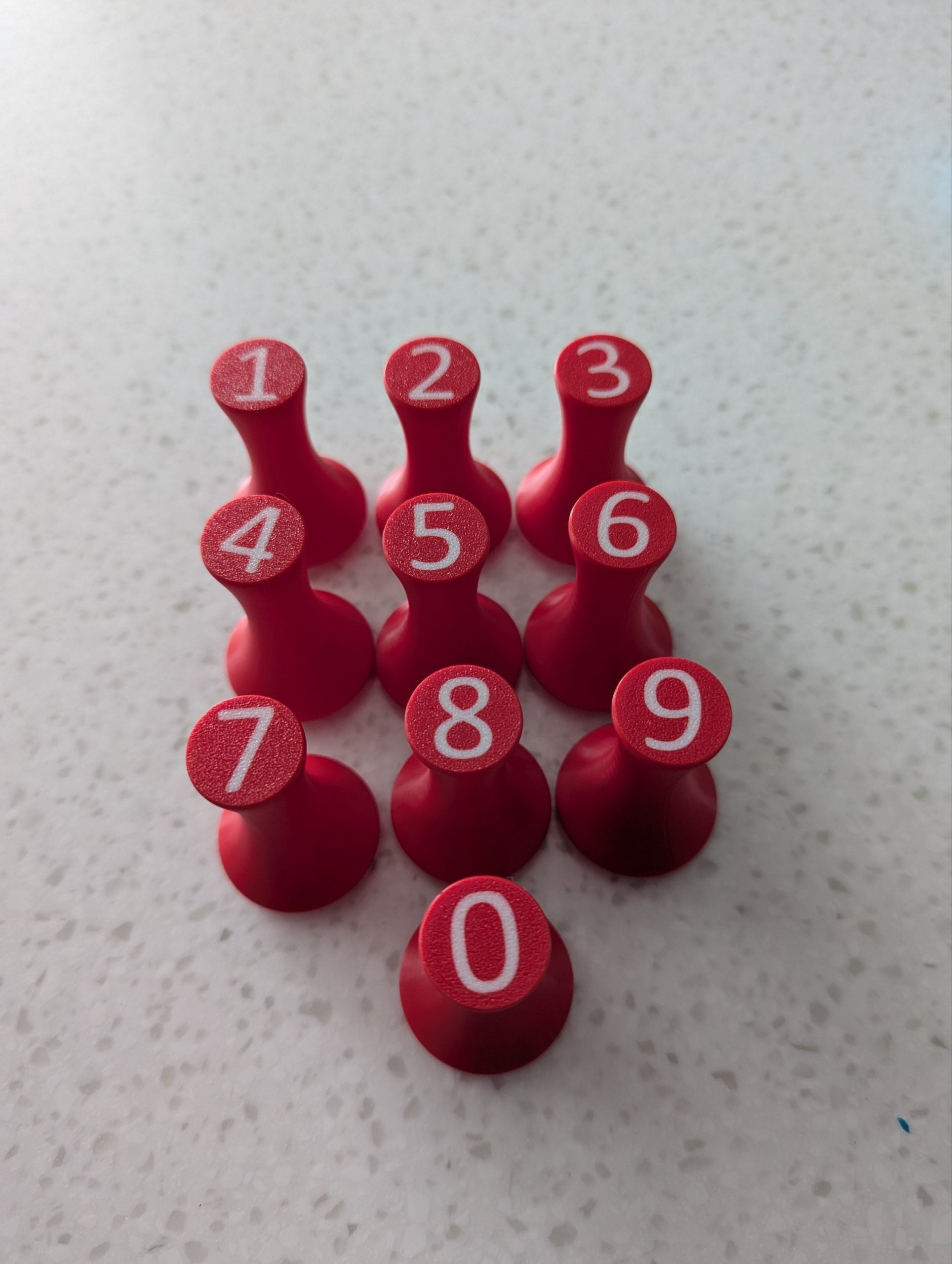 Number Stamps - 0 to 9