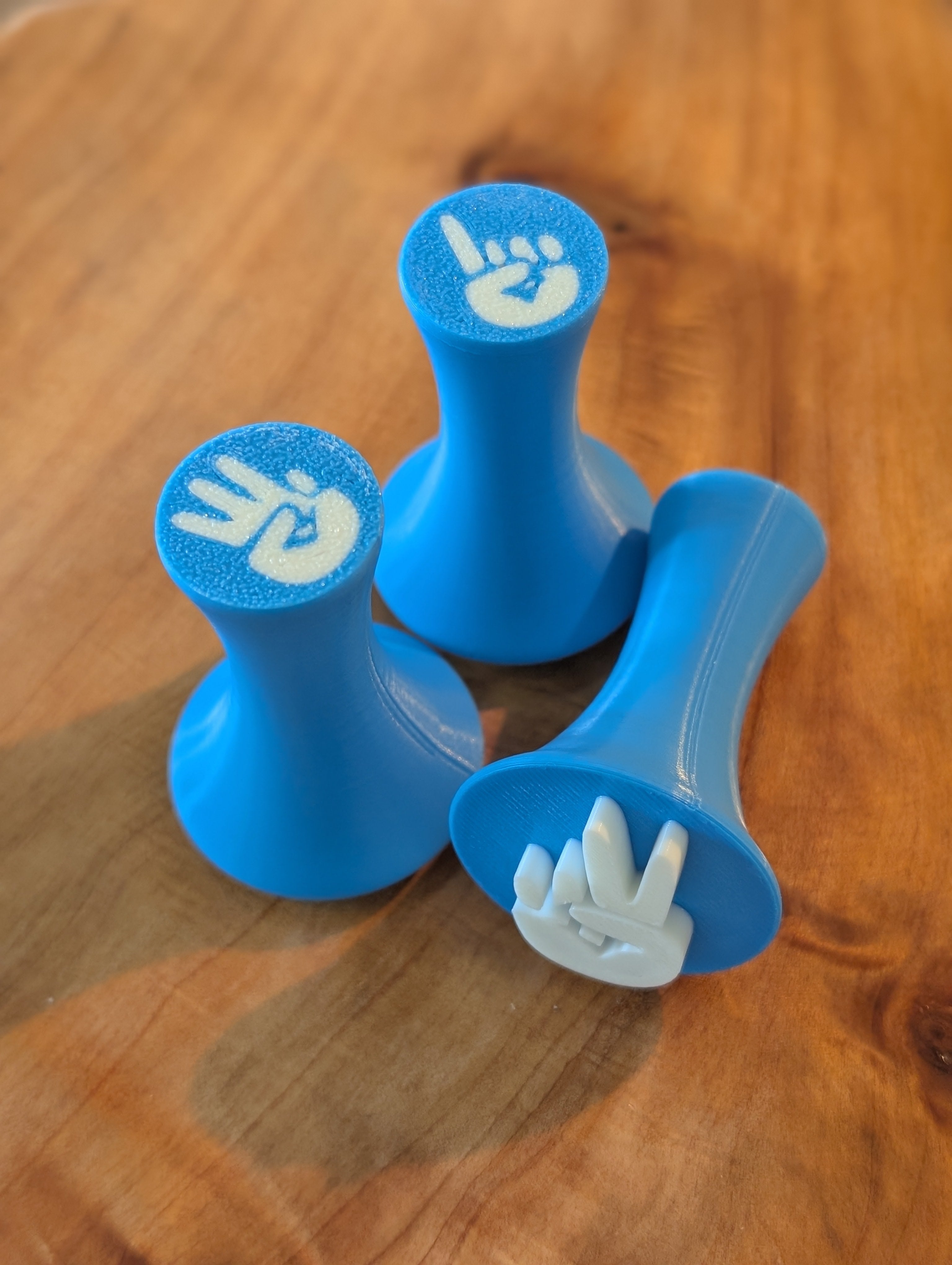 Counting Fingers Stamps