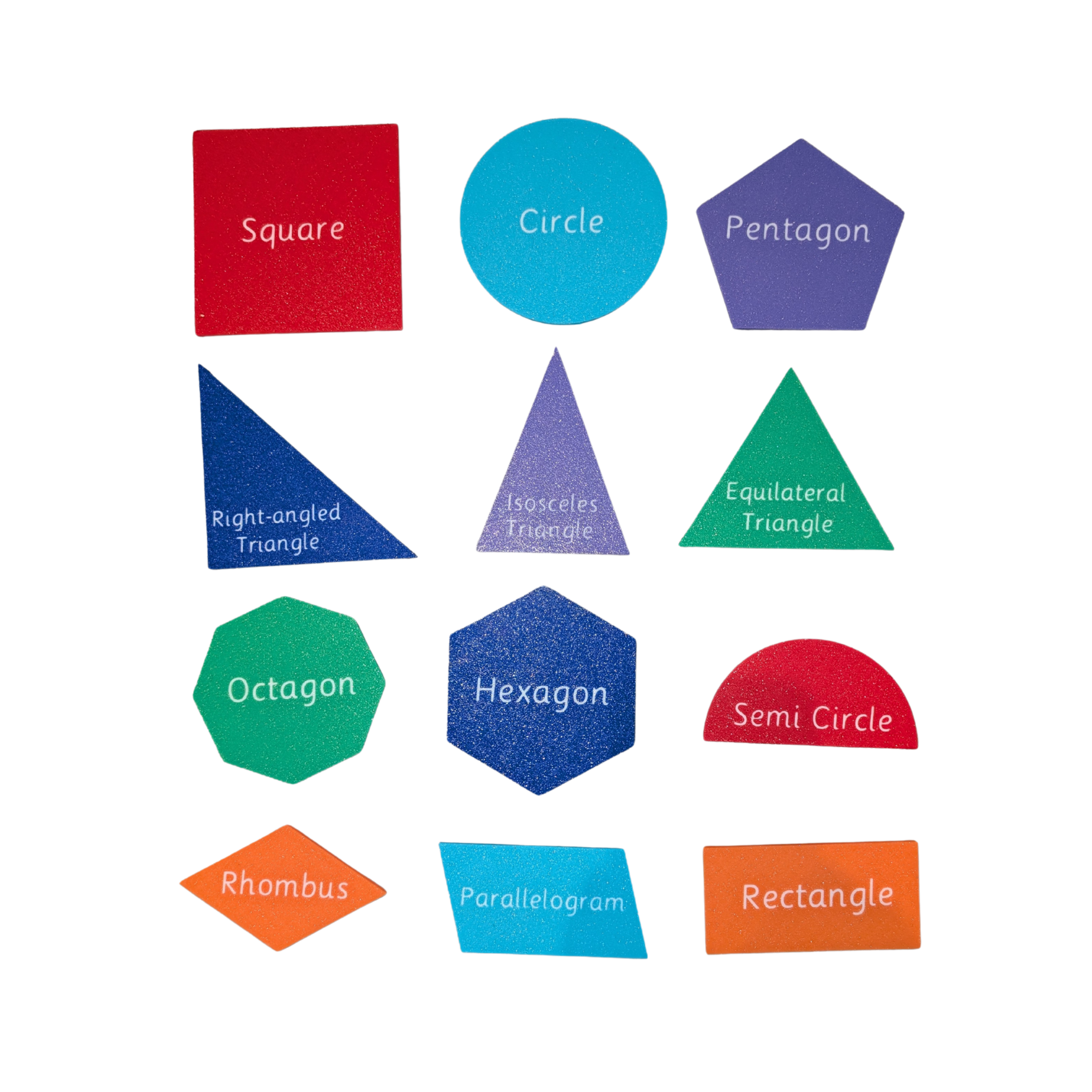 Shapes with names