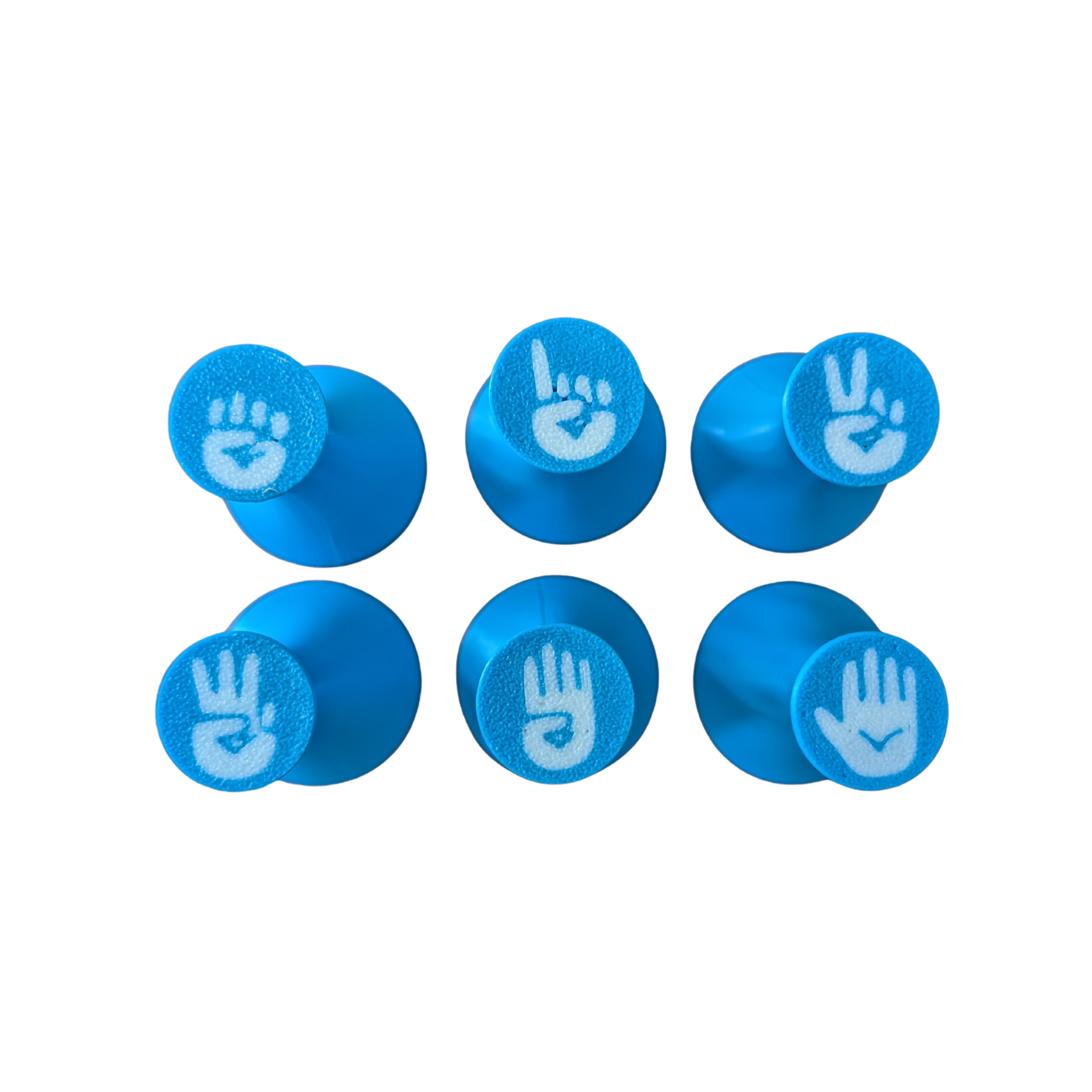 Counting Fingers Stamps