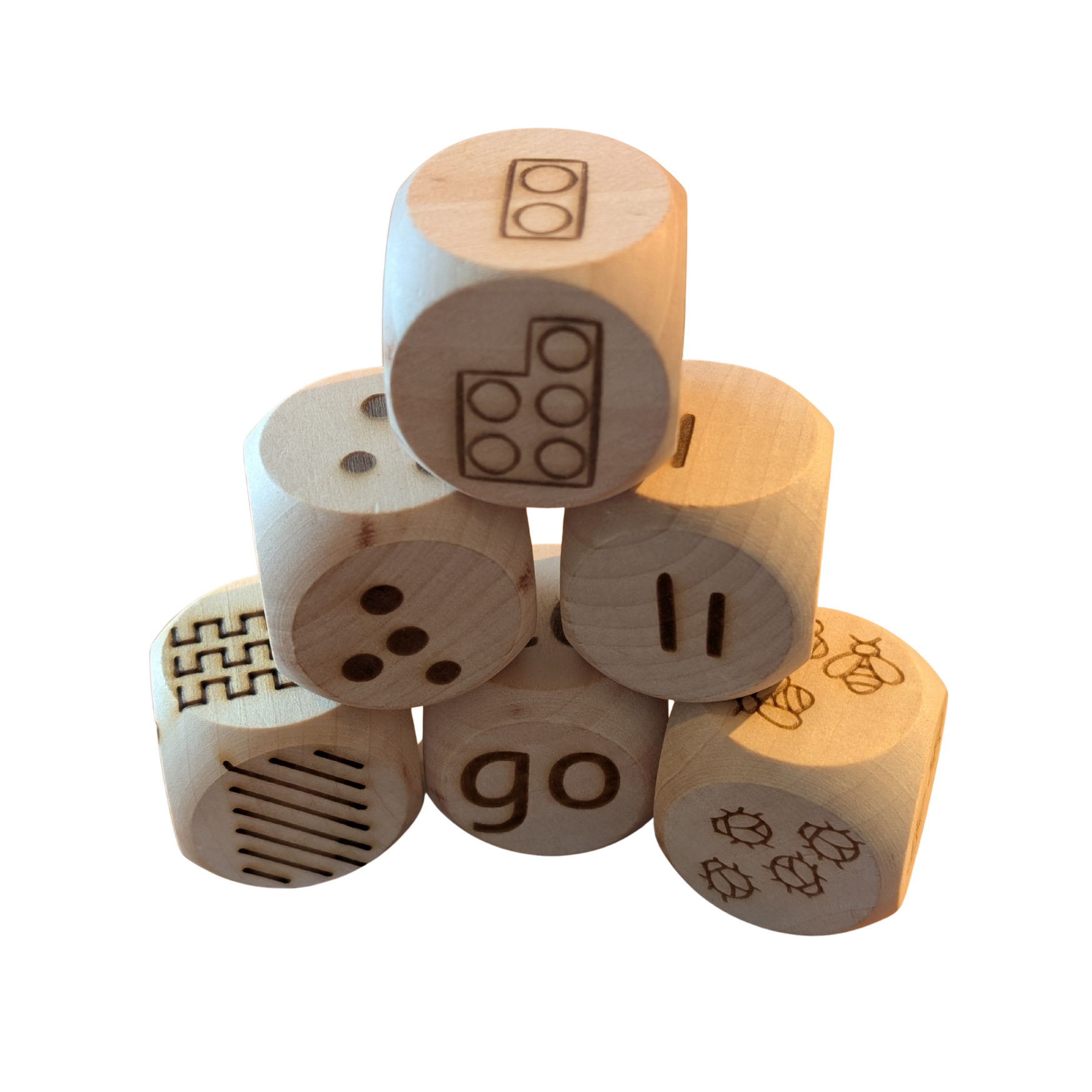 Wooden Dice