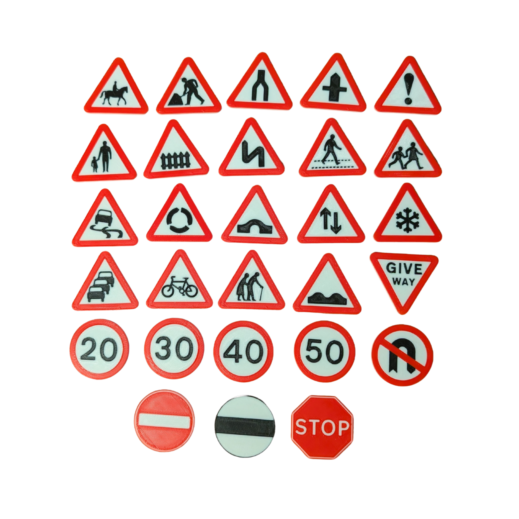 Small world road signs