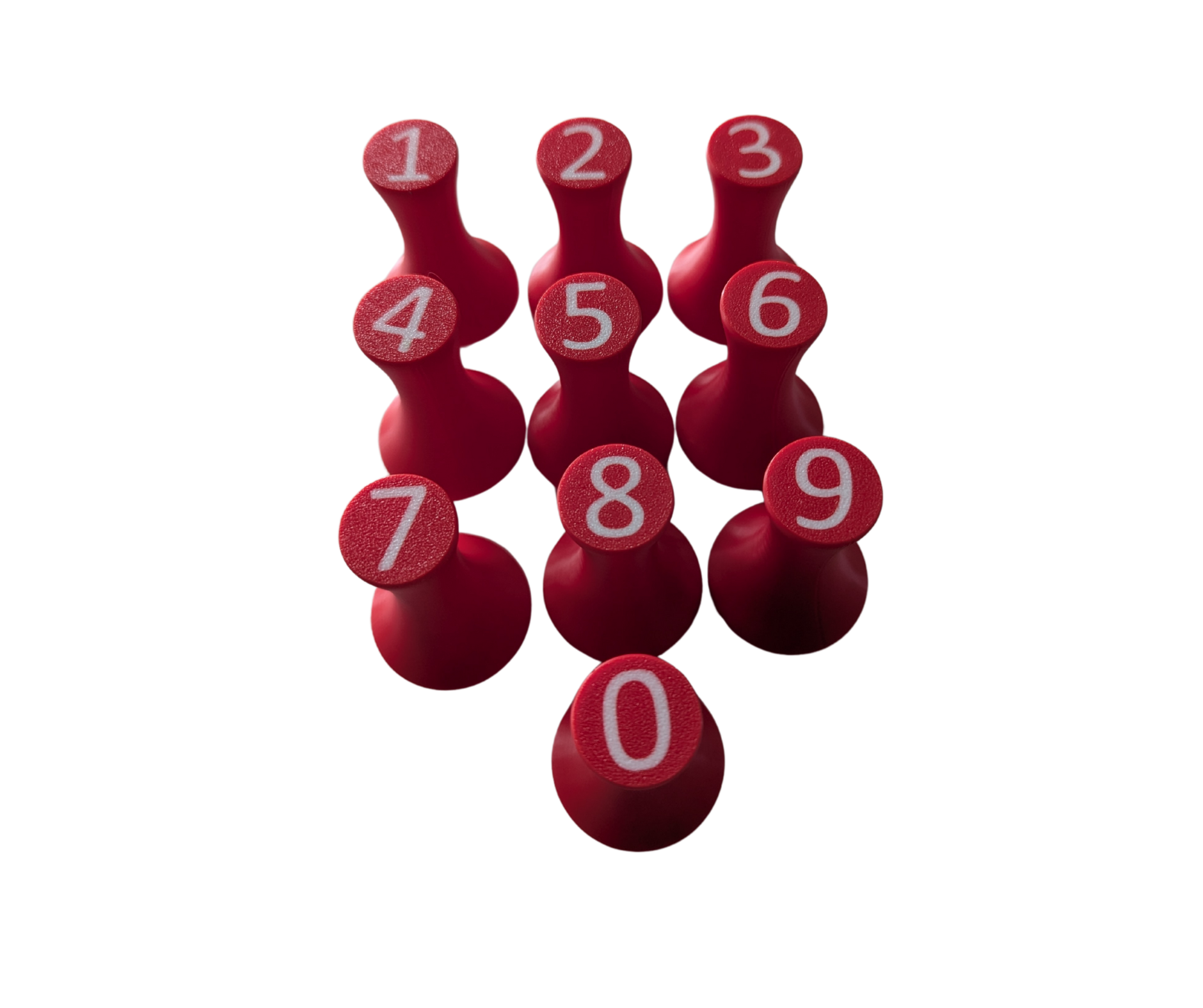 Number Stamps - 0 to 9