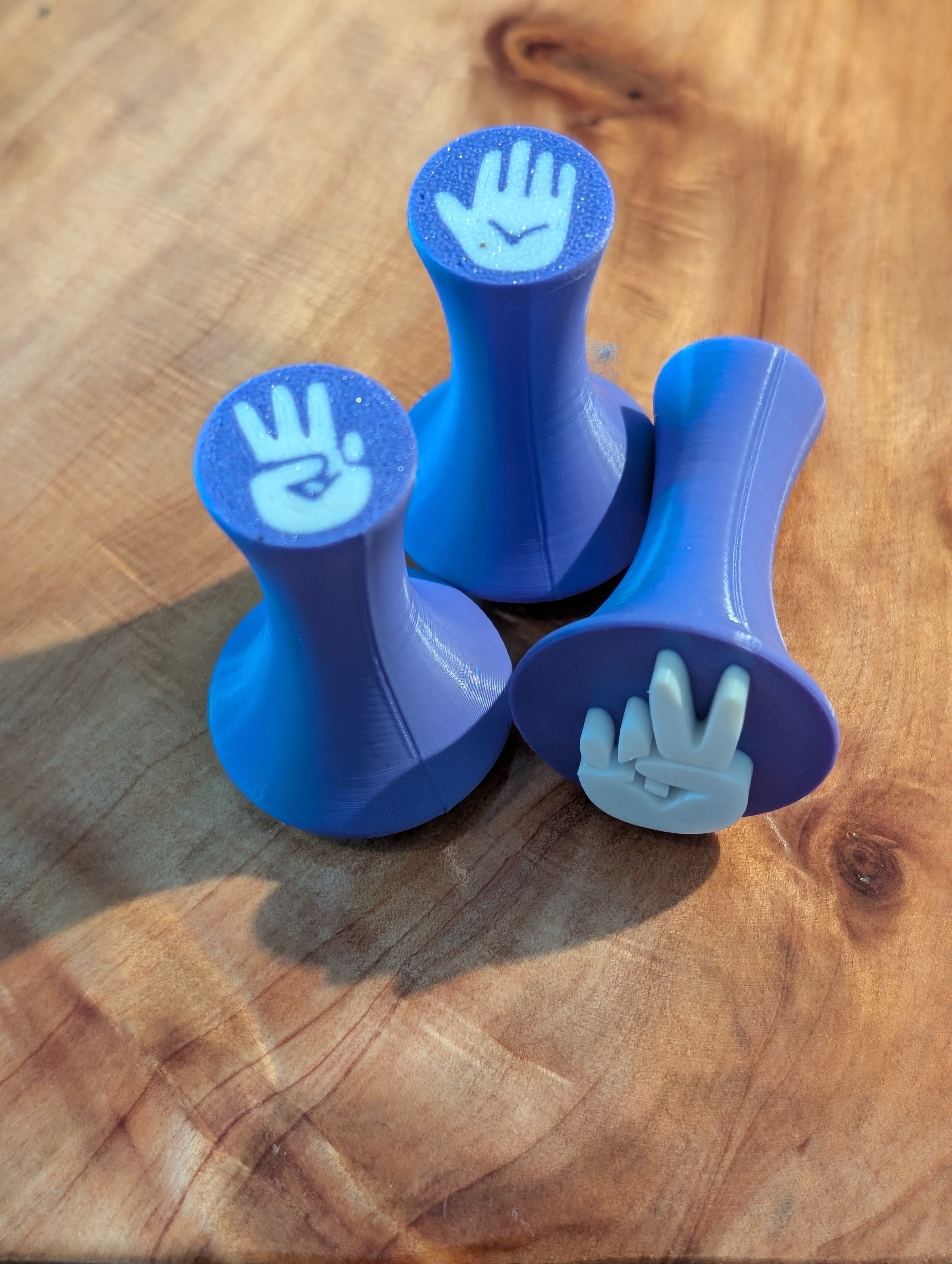 Counting Fingers Stamps