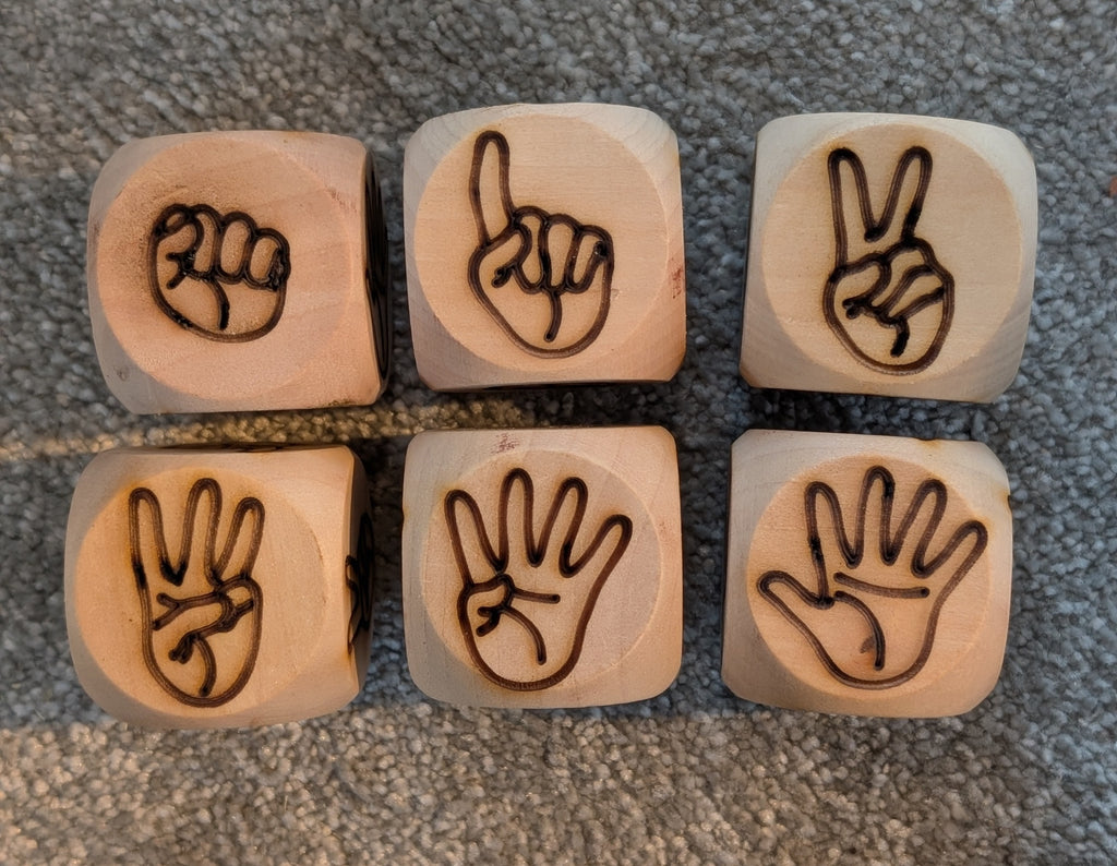 Wooden Dice
