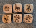 Wooden Dice