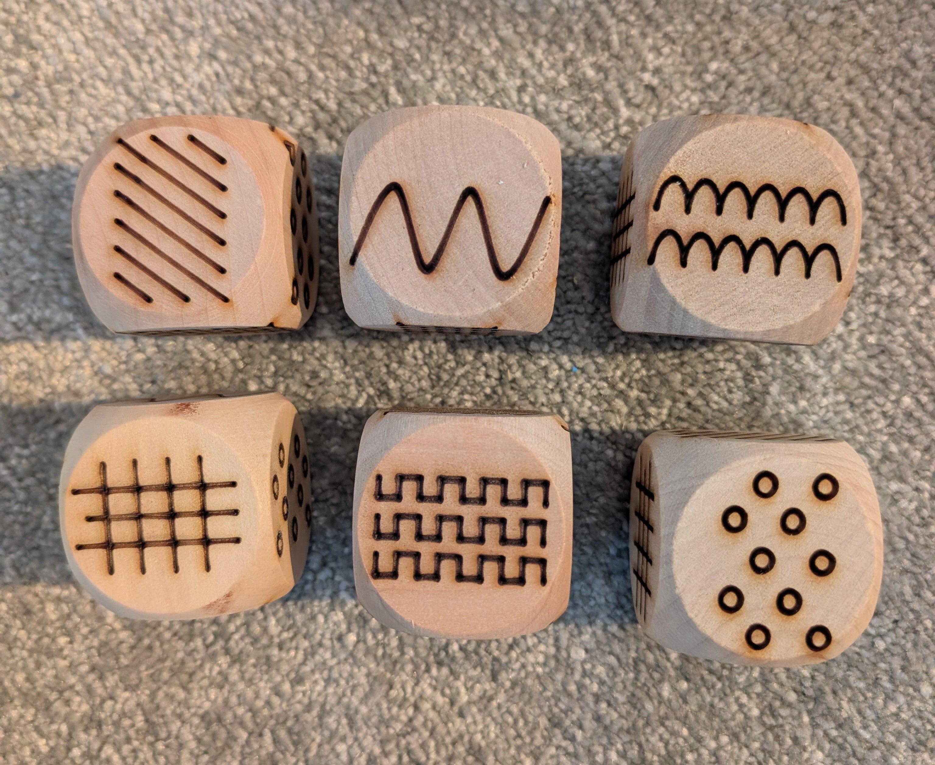 Wooden Dice