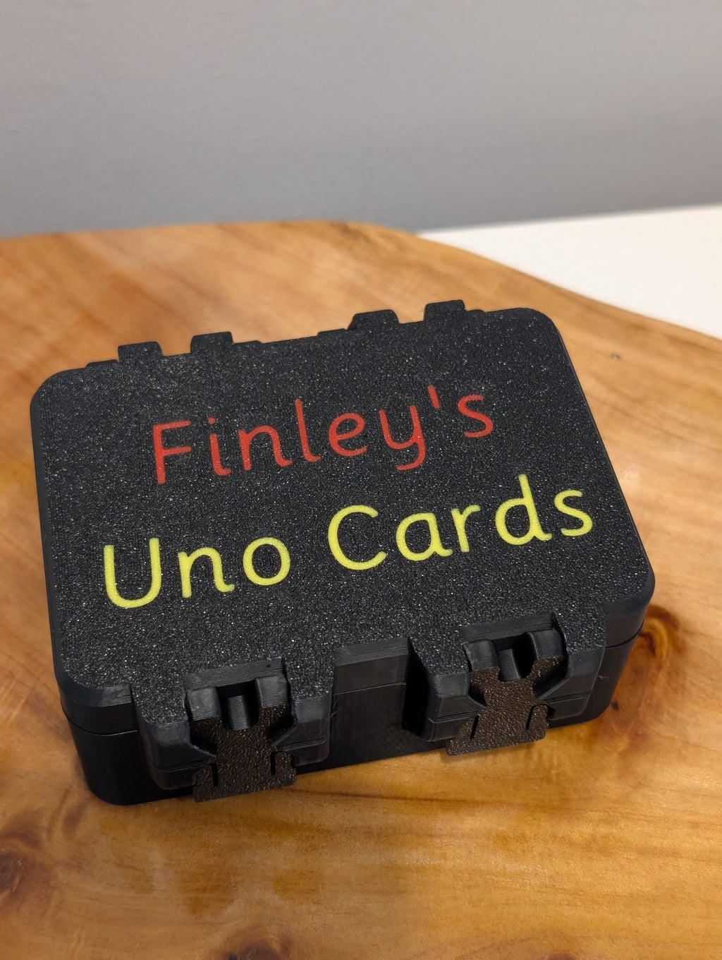 Personalised Uno card hold