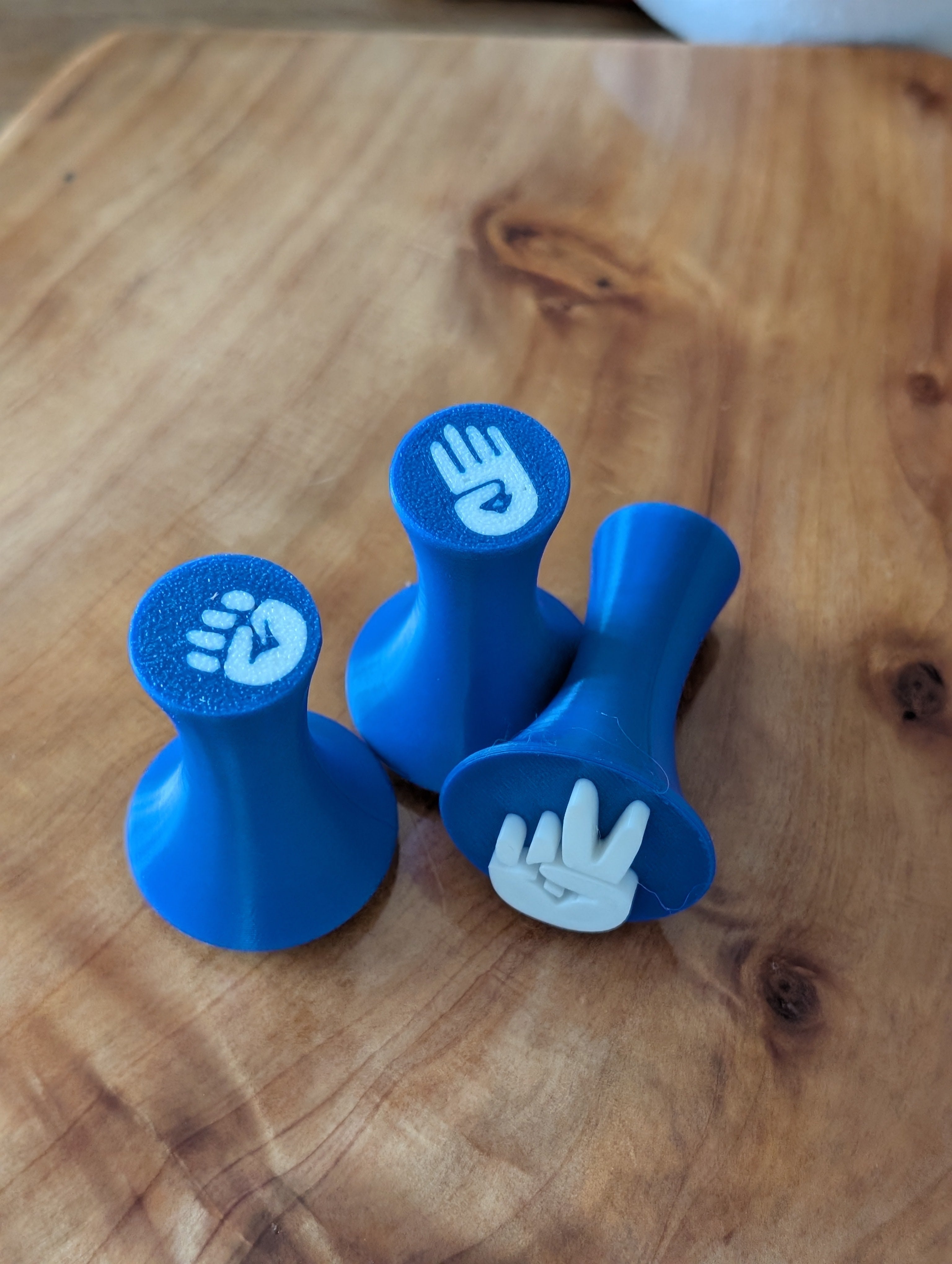 Counting Fingers Stamps