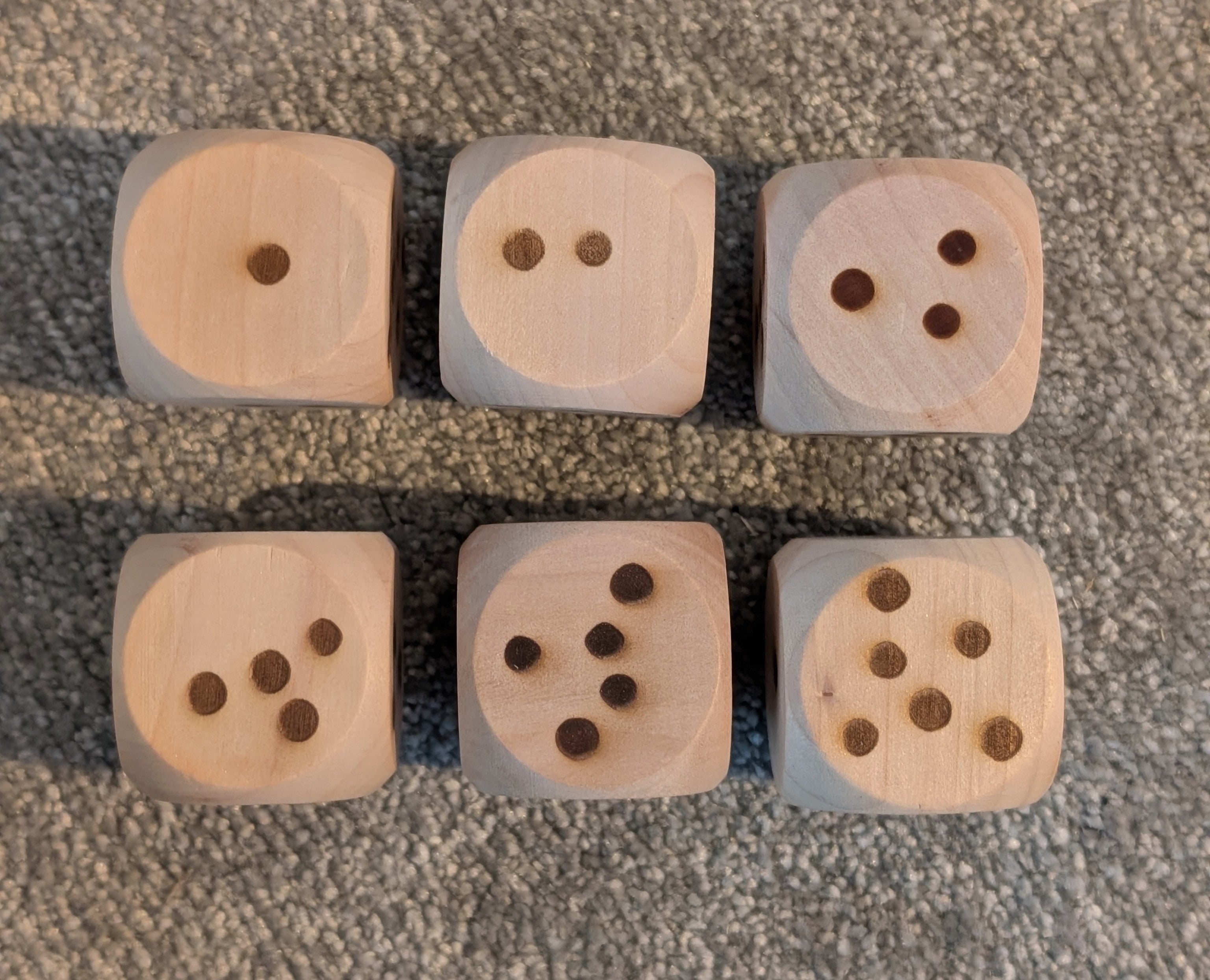 Wooden Dice